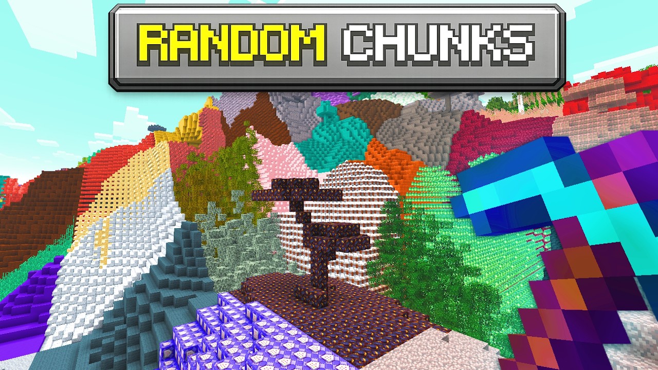 Minecraft, But Chunks Are RANDOM
