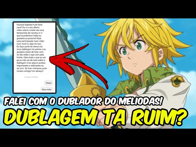 Nanatsu no Taizai - Anime ganha dublagem no Brasil! - AnimeNew