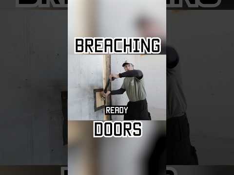 How to breach a door in style. #shorts #reels #military