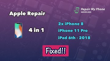 Apple Repair | 4 in 1 | microsoldering | Data recovery | iPhone 8 | iPhone 11 Pro | iPad 6th 2018