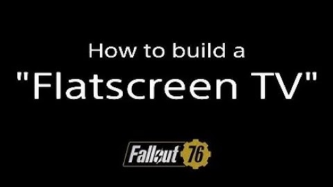Fallout 76 Camp Build Tips 