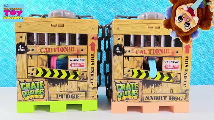 Crate Creatures Surprise Pudge Snort Hog Plush Tal...