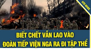 Trong giờ đầu tiên 18 thiết giáp, 3 xe tăng Nga bị bắn cháy, quân tiếp viện bị thiêu rụi ở Kharkov