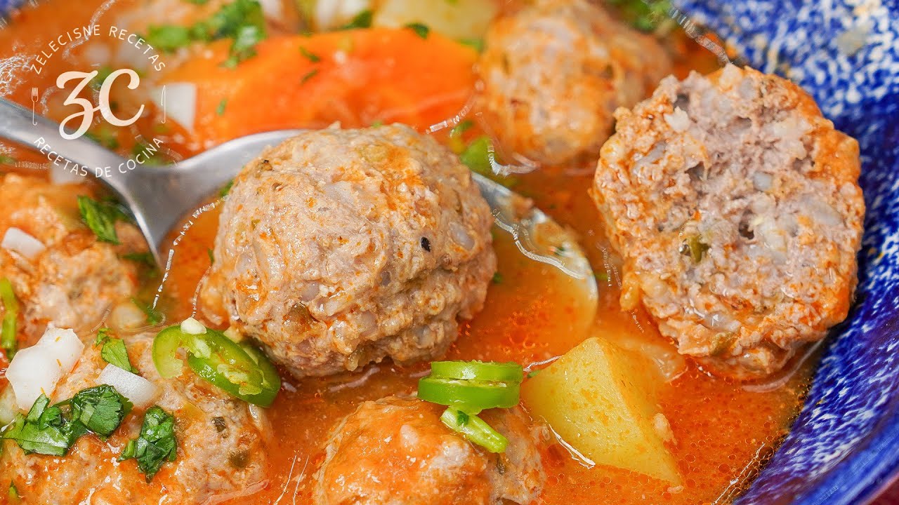 No puedes perderte estás Albondigas en Caldillo | Con sabor a hogar
