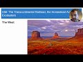 Transcontinental Railroad Homesteaders and Exodusters in American History