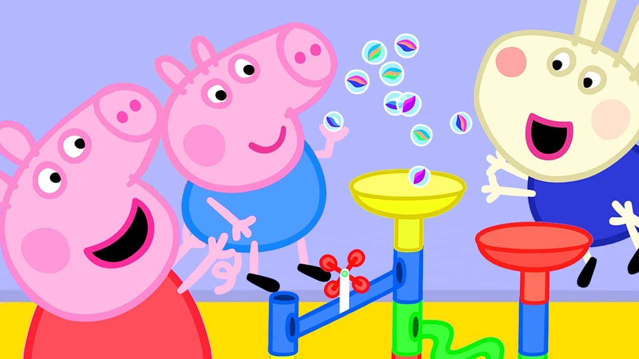 Peppa Pig Official Channel | Peppa Pig's Fun Marble Run Games - YouTube
