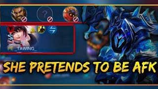 I carried 2 MM, the other player pretends to be AFK and auto-lock layla screenshot 1