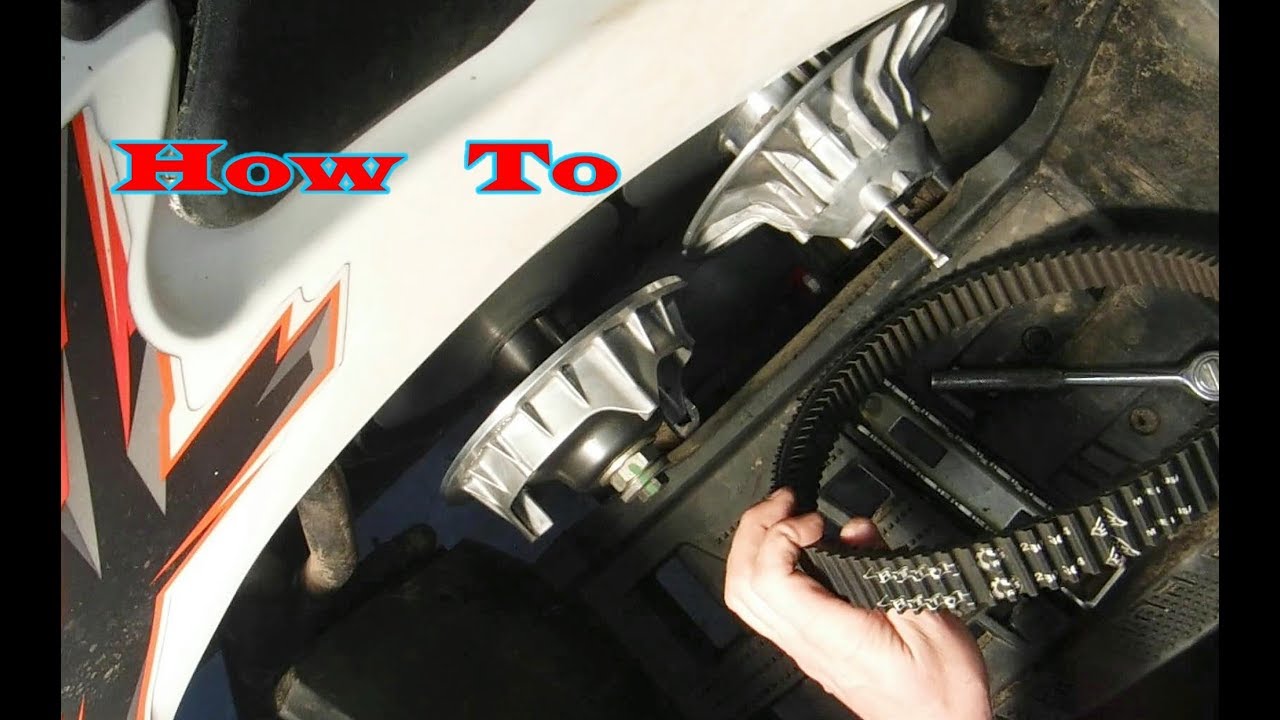 Can Am Outlander Mock Field Belt Change Setup How I do it - YouTube
