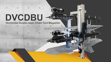 DVCDBU Horizontal Double-layer Chain Tool Magazine