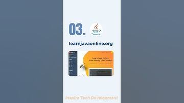 Top 5 Best Websites to Learn Java Programming| Java language tutorial #shorts