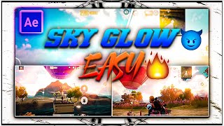Sky Glow In Pubg After Effects Tutorial Easy And Quick Zorius