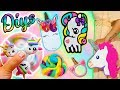 🌈🦄 6 DIYS de UNICORNIOS QUE TIENES QUE PROBAR || Final #RainboWeek 🦄🌈