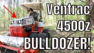 Using Our VENTRAC 4500z Tractor To Build A Trail