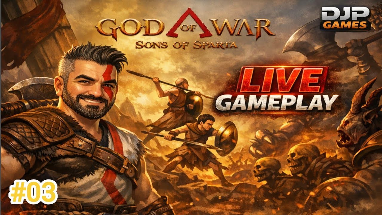 God Of War Sons Of Sparta (PS5) - Live Gameplay  #03