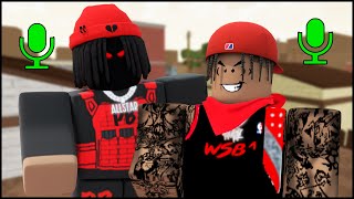 ROBLOX BLOOD GANG voice chat.