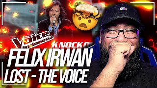 Felix Irwan | Irwan Saputra 'Lost' | Knockout | The Voice Indonesia 2016 REACTION!