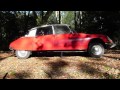 Amazing, changing tires on Citroen DS, no jack required!