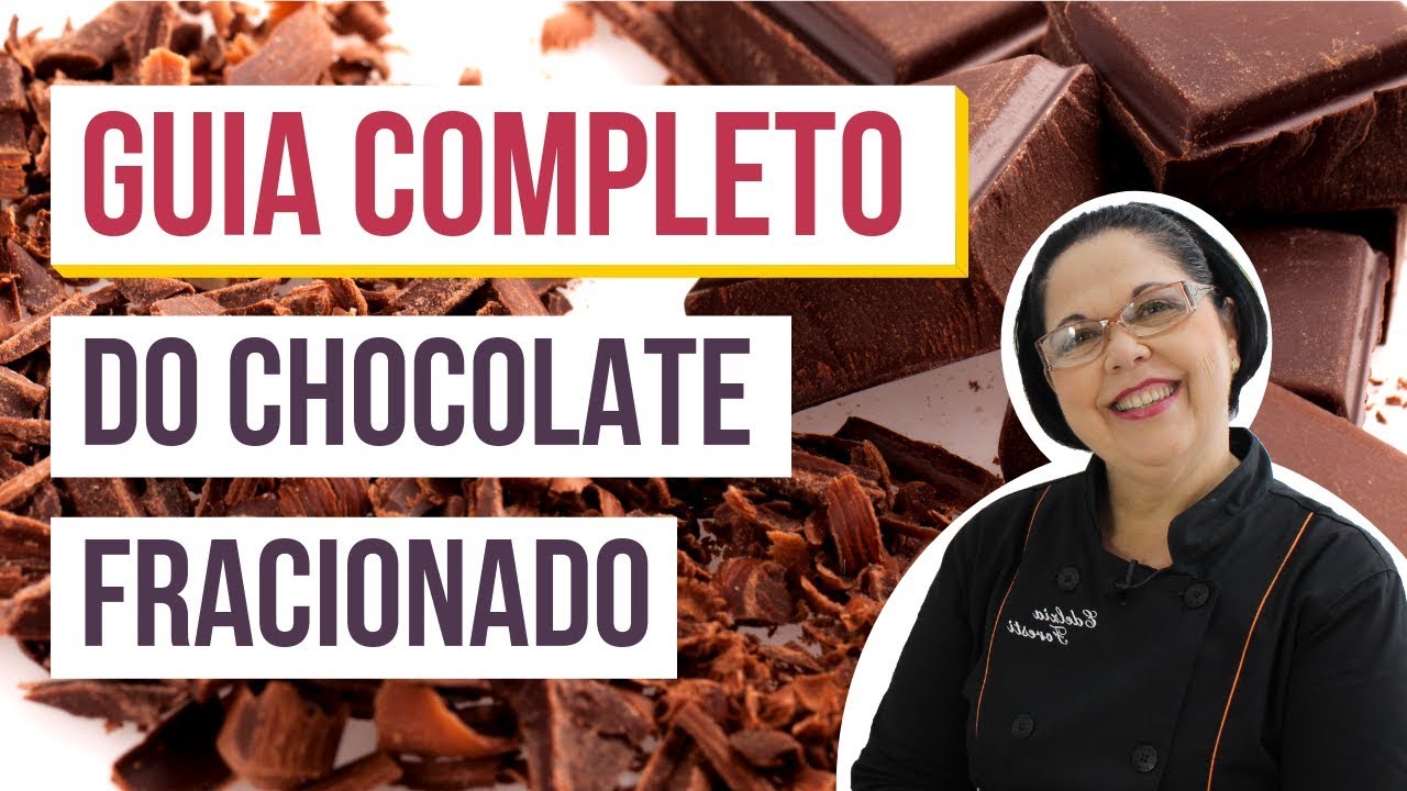 O QUE É CHOCOLATE FRACIONADO E COMO USAR. MANUAL COMPLETO!