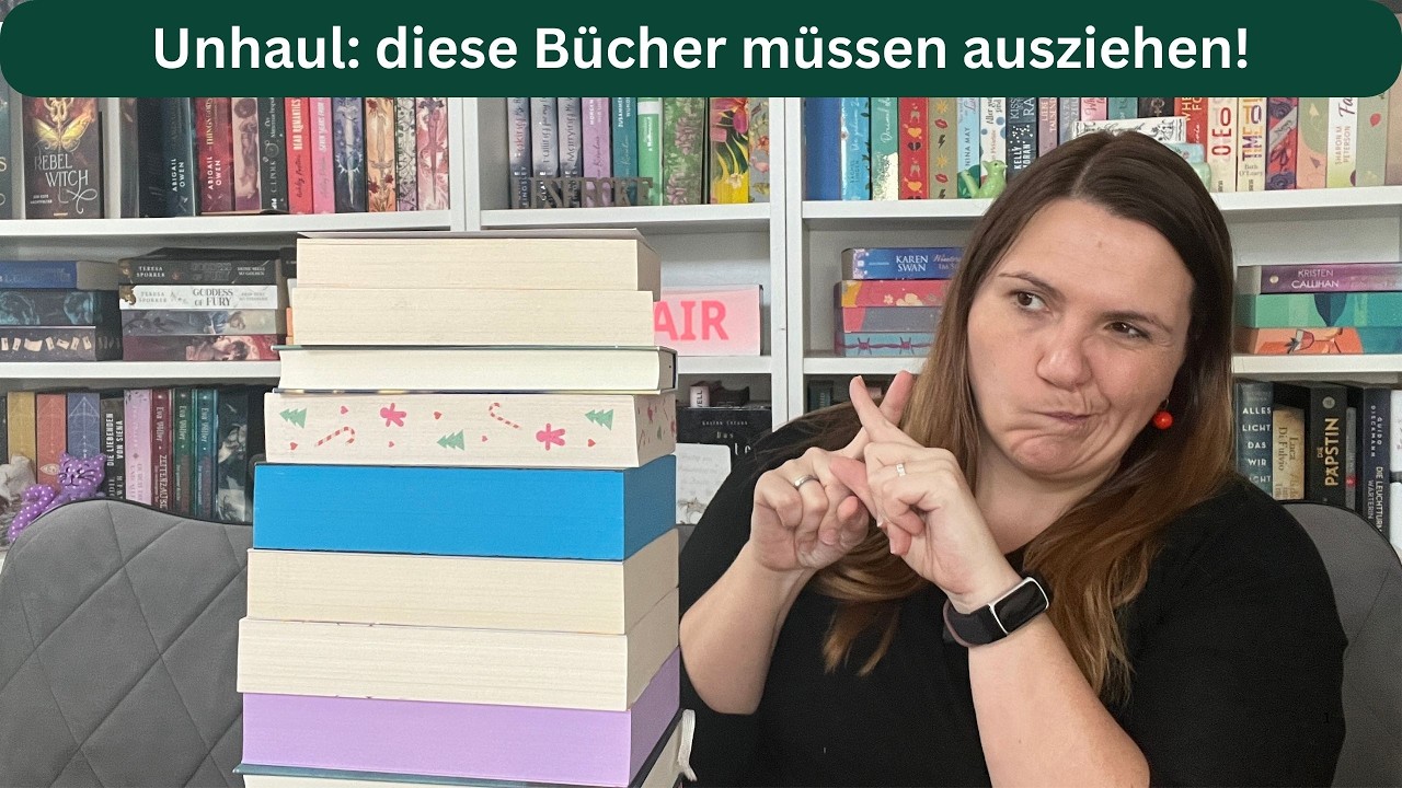 Ich sortiere aus! 📚 book unhaul 