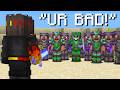 SOLO Player VS Toxic Minecraft Clan