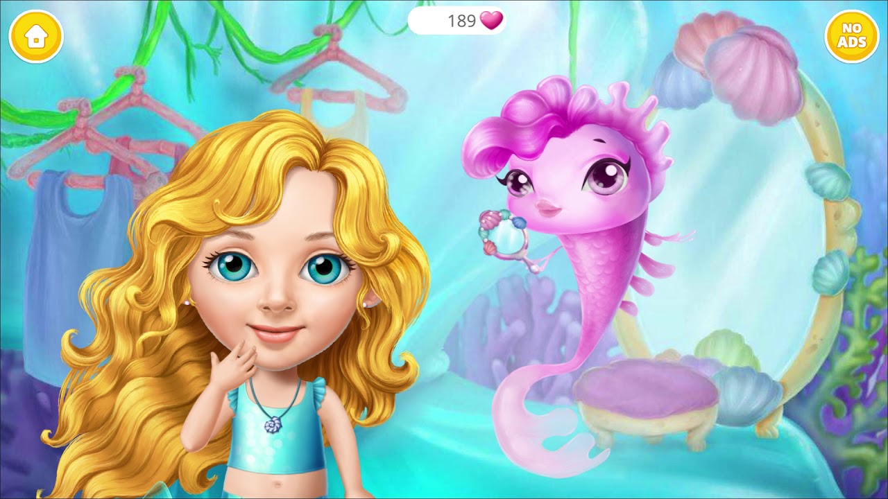 Sweet Baby Girl Mermaid Life