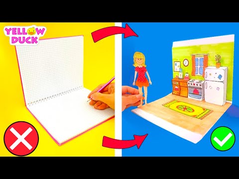 فيديو: كيفية صنع دمية الورق المعجن بنفسك