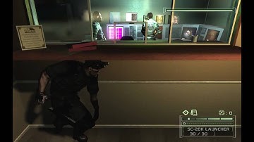 Splinter Cell Chaos Theory Expert 100% Walkthrough - Bank part1 HD