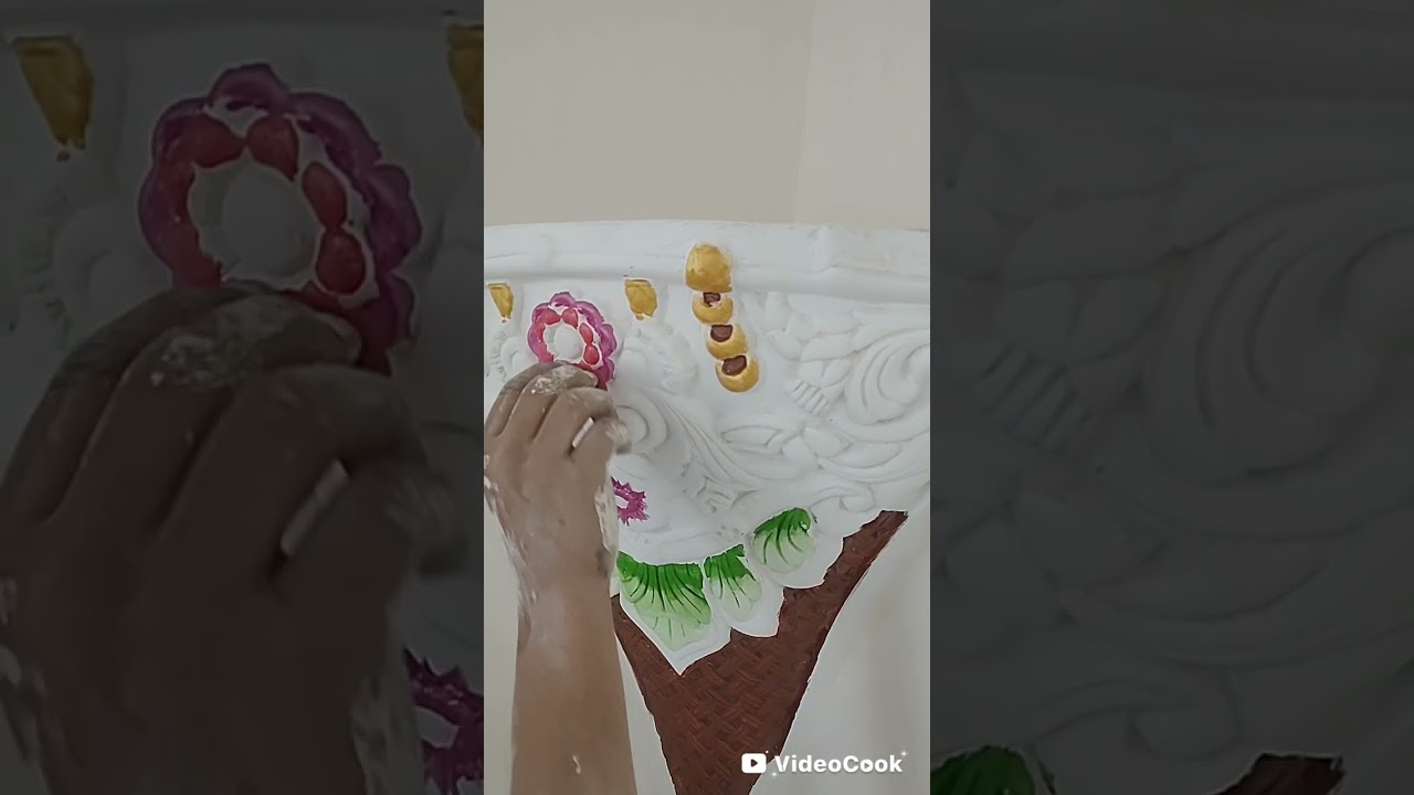 شاهد نقش السقوف الخشبيه الشعبيه #اشتراك #اكسبلور #اليمن #ذمار 