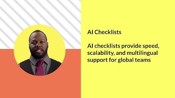 AI-Generated Checklists with eAuditor Audits & Inspections