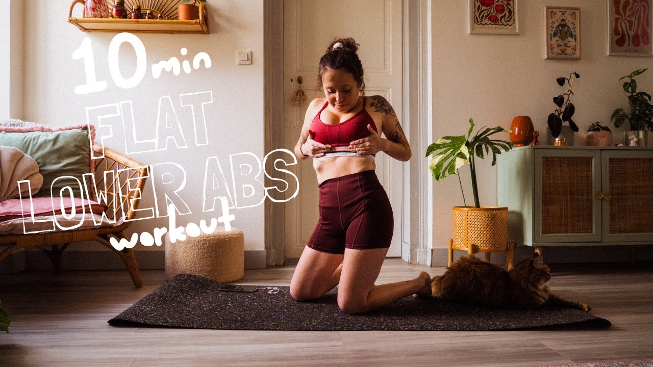10Min Flat Lower Abs Workout | Strong & Burn Abs | Finish With Stomach Vacuum