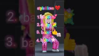 style i love❤ #roblox #short