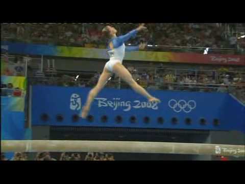 Anna Pavlova 2008 Olympics Balance Beam Event Finals