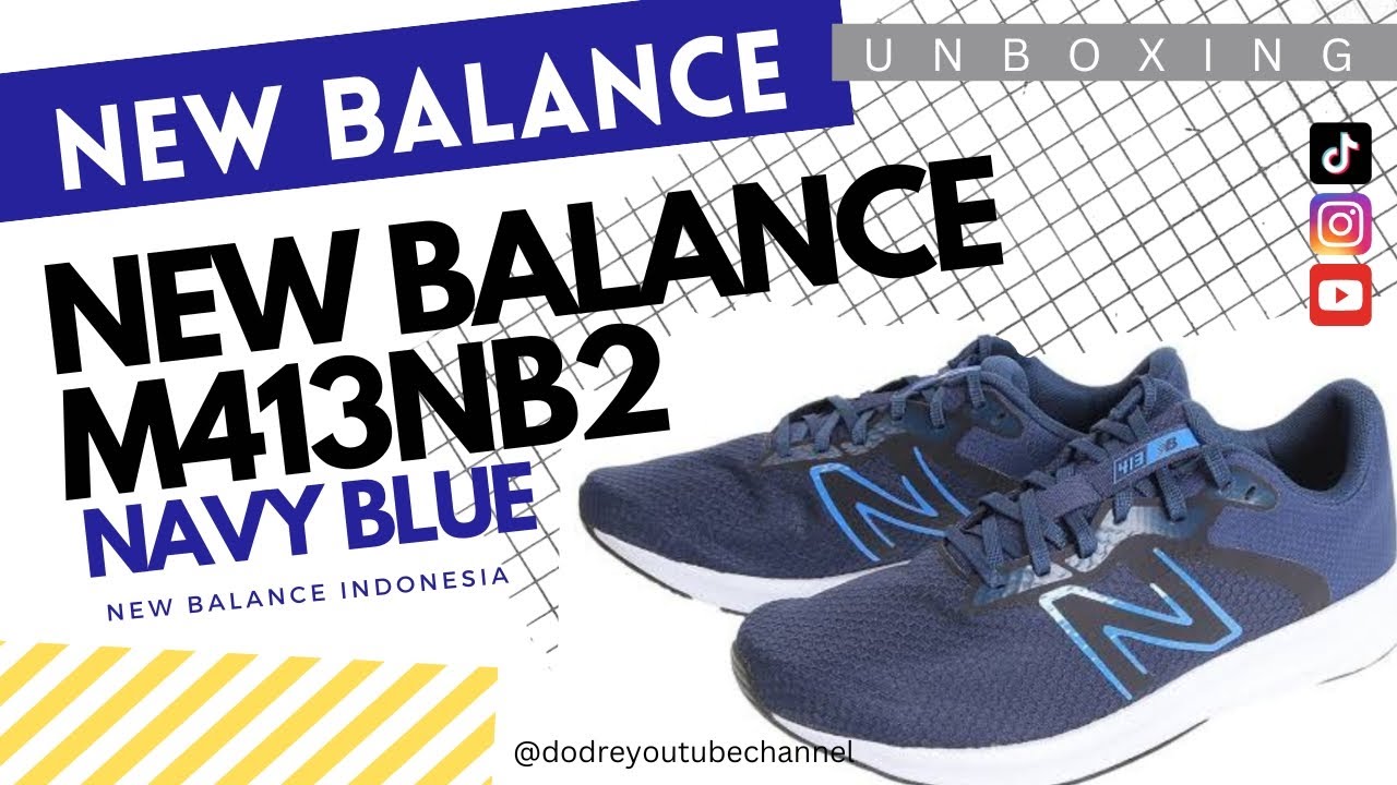 M413 UNBOXING - NEW BALANCE M413 (M413NB2) | MEN'S RUNNING STYLE SHOES ...