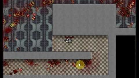 Game Maker 8 Pro Zombie Game (I, Survivor) Blood, Gore, AI and Graphic Test