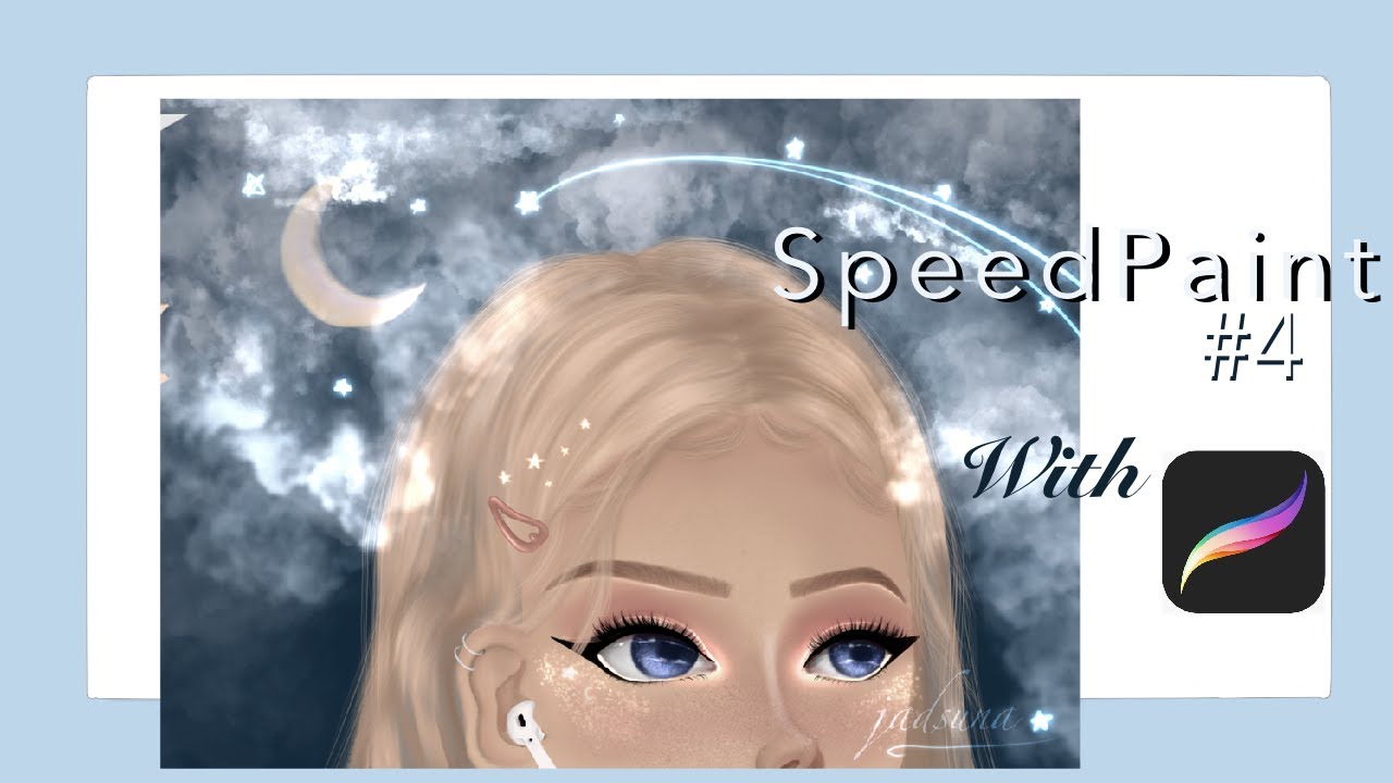 MSP SPEEDPAINT Moon Gurl YouTube