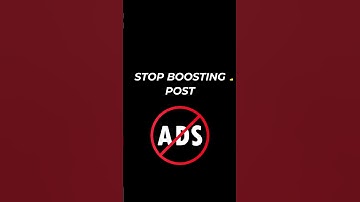 Stop Boosting Posts! Do This Instead (Facebook Ads for Beginners)