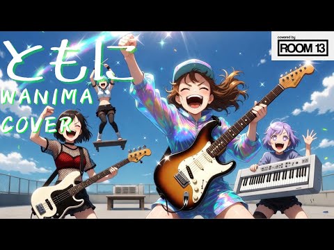 ともに / WANIMA - Cover 【Room 13】| 【スライドアニメMV】最高の応援ソングピアノポップにカバーしてみた✨✌️