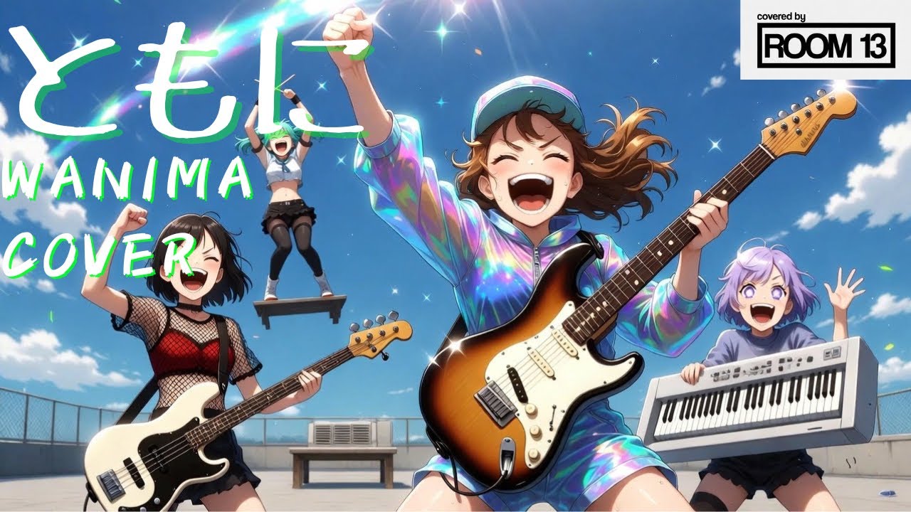 ともに / WANIMA - Cover 【Room 13】| 【スライドアニメMV】最高の