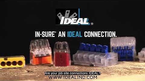 IDEAL In-Sure Wire Connectors