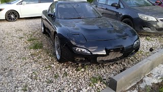 ВЛОГ/НАШЛИ САМУЮ РЕДКУЮ МАШИНУ В ГОРОДЕ/MAZDA RX-7