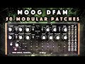 Moog dfam modular grooves patchespatterns no talk demo