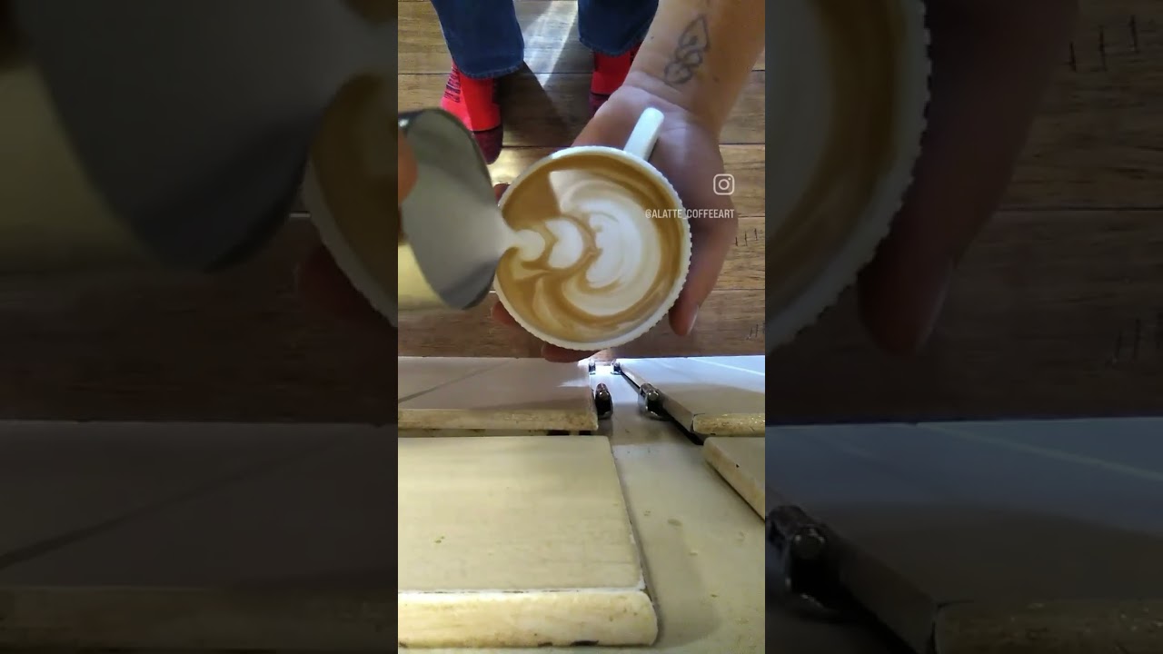 Latte art #coffee #delonghi #espresso