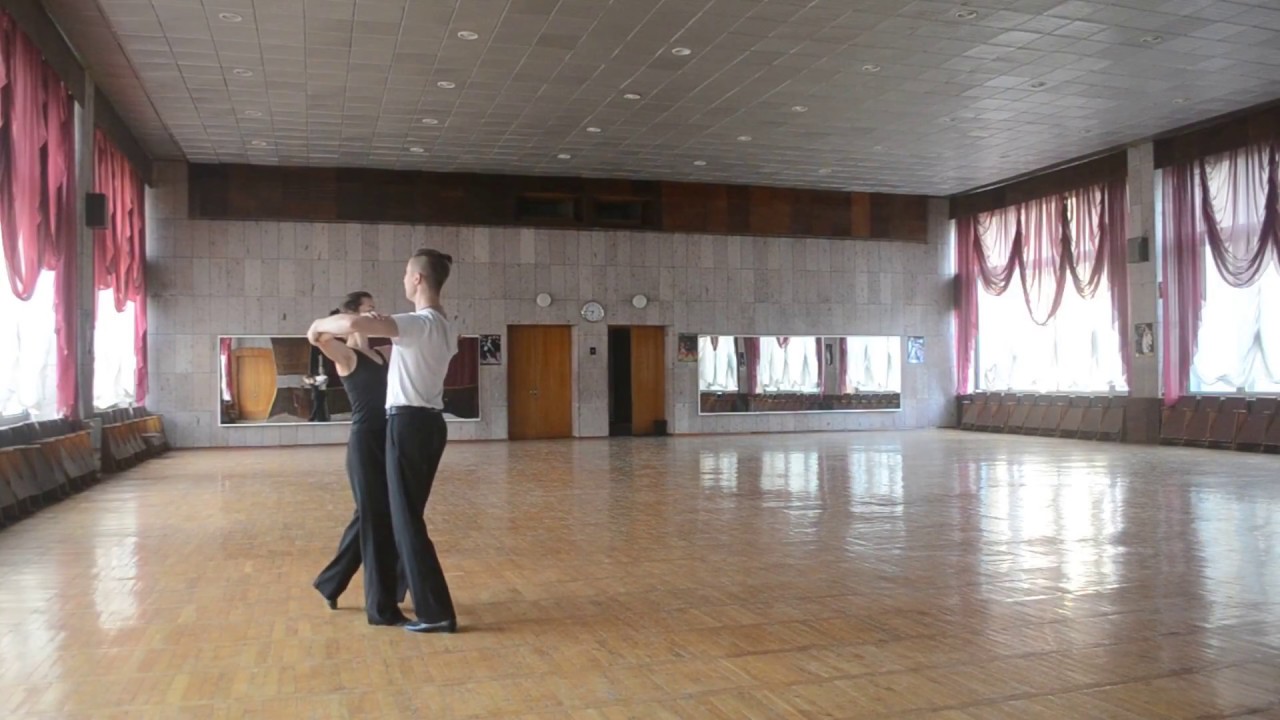 Salin & Grinishina 12. Медленный вальс, правый спин поворот и его разновидности