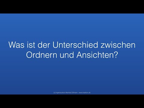 Video: Unterschied Zwischen Ansicht Und Materialisierter Ansicht