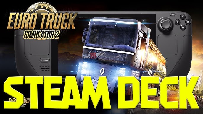 Steam Deck, Euro Truck Simulator 2, 800p