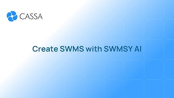 09 Create a SWMS with SWMSY.AI
