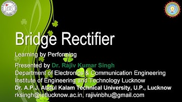 Bridge Rectifier Lab Experiment