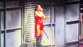 Demi lovato concert performing skyscraper performance on stage live 
