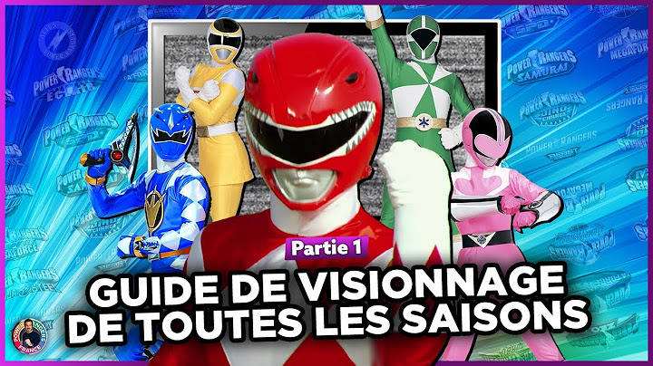 Guide de visionnage ⚡️ de la série Power Rangers 📺 (Partie 1)