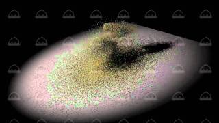 Furryball rendering nParticle geometry instances